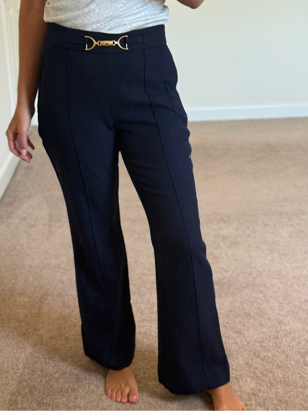 Elie tahari Work pants navy size 6